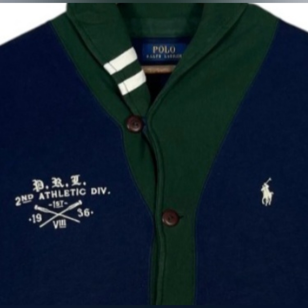 POLO Ralph Lauren Shawl Cardigan - Picture 2 of 14